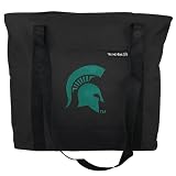 MSU Michigan State Logo Embroidered Tote Bag