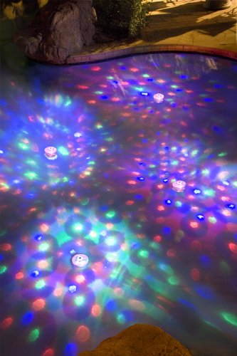 AquaGlow Underwater Light Show