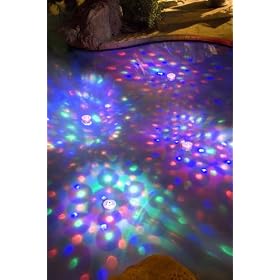 AquaGlow Underwater Light Show