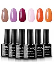 From Amazon.com. Click for details:
 Beauty: Gellen Gel Polish Uv Gel 6 Pure Colors Collection Manicure Kit 10ml Each Set #08 - Guangzhou Shunyan Cosmetics Co.,Ltd Beauty: Gellen Gel Polish Uv Gel 6 Pure Colors Collection Manicure Kit 10ml Each Set #08 - Guangzhou Shunyan Cosmetics Co.,Ltd
