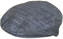 Cappello Linen Ivy Scally Cap 5 Point Summer Driver Flat Hat Golf Beach Irish