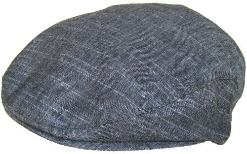Cappello Linen Ivy Scally Cap 5 Point Summer Driver Flat Hat Golf Beach Irish