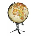 MacInnes 12 Antique Raised Relief  Desk Globe