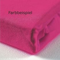 Odenw&auml;lder Spannbetttuch Kinderbett Jersey rosa