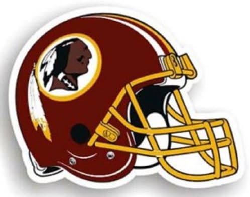 Washington Redskins 8" Car Magnet - Team Helmet Logo