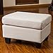 Christopher Knight Home Christabel Beige Fabric Ottoman Footstool