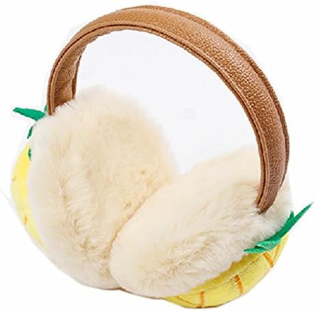 Deer Mum Girl's Assorted Cute Fruits Pattern Designs Earmuffs