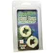 California Exotics / Swedish Erotica Double Stack Glow In The Dark Silicone Cock Ring