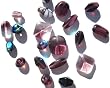 European Glass Beads, Purple Czech Glass Bead Mix
