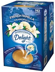 International Delight French Vanilla Liquid Creamer, 192-Count Single-Serve Packages