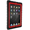 Gumdrop Cases Drop Tech Series Case for Apple iPad 2, Red-Black, (DS-IPAD2-RED-BLK)