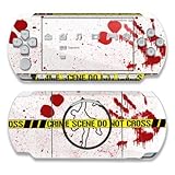 Crime Scene Revisited Design Decorative Protector Skin Decal Sticker for PSP-3000