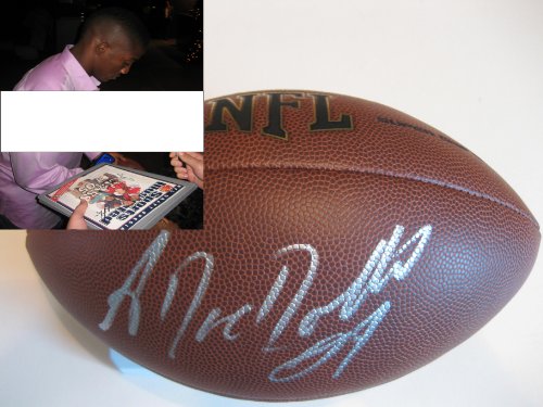 ANTREL ROLLE,NEW YORK GIANTS,ARIZONA CARDINALS,MIAMI,SIGNED NFL WITH PROOF + COA