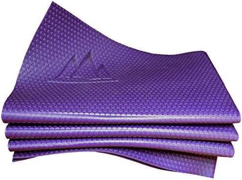 Khataland YoFoMat PRO, Professional Foldable Yoga & Pilates Mat, with Travel Bag, Extra Long 72-Inch, Extra Wide 26-Inch, Royal Purple