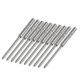 uxcell スクリュードライバー　ビット　5mm　シャンク　80mmの長さ　2.5cm　PH1　10本いり