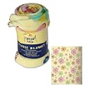 Casual Kids Flower Shower Fleece Blanket Throw by Dan River Home Fashions for Kids