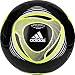 Adidas 2011 Glider Soccer Ball, Black/Electricity Yellow, 4