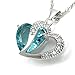 A Heart Full of Love [Turquoise] Sterling Silver Pendant Necklace