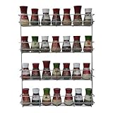 4 Tier Spice / Herb Rack Wall Mountable or Kitchen Cupboard Storage by Copa Design®