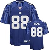 Hakeem Nicks Jersey: Reebok Blue Replica #88 New York Giants Jersey - XX-Large