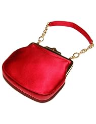 Polo Ralph Lauren Purple Label Collection Red Silk Evening Wedding Purse Bag by Polo Ralph Lauren