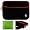 Black with Red Trim