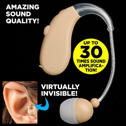 Invisible Personal Sound Amplifier Crystal Clear Sound, Super Comfortable, Descrete Design Ear Pro IQ