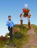  : Star Trek: The Original Series: Retro Cloth Spock & Andorian Figure Set