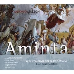 Mazzoni - Aminta / Panzarella, Ricch, Aruh-Solen, Gillot, Pardo, Real Compania Opera de Camara, Otero