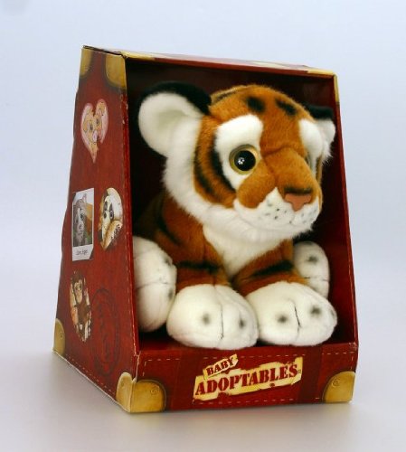 Childrens Toyshop  Toys : Adoptable Wild Tiger 45cm (SA7883T)