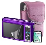 Fujifilm FinePix Z70 Purple Accessory Kit (Case, 2GB SD Media Card, Screen Protector)