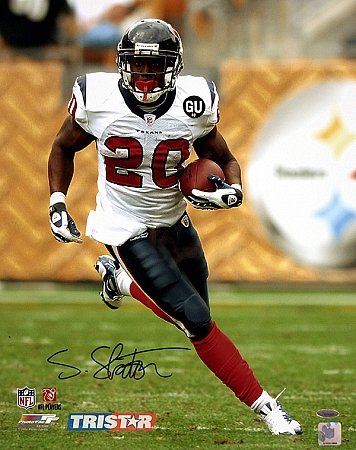 TRISTAR Steve Slaton Autographed Houston Texans 16x20 Photo