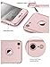 iPhone 7 case,360 Degree All-around Full Body Utral thin Fit Case cover with Tempered Glass Screen Protector Ultra slim Light Weight Hard Snap-On for Apple iPhone 7 4.7 inch(rose gold)