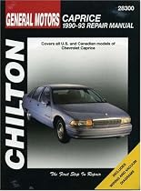 GM Caprice 1990-93 (Chilton's Total Car Care Repair Manual)