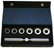 Watch Case Opener and Closer Grooved Dies For Rolex Watch Back in Leather Box Watch Case Opener and Closer Grooved Dies For Rolex Watch Back in Leather Box