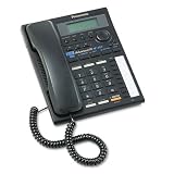 Panasonic® Intercom Speakerphone with Caller ID, Corded, Two Lines, Black