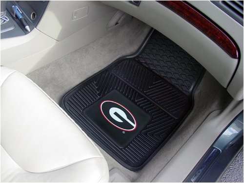 Georgia Bulldogs Collegiate Heavy Duty 2-Piece Vinyl Car Mats