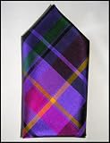 PURPLE DAZZLE Silk Handkerchief, 100% Silk - by Royal Silk
