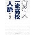 有名人一流高校人脈<br>鈴木 隆祐著 <br>産経新聞出版<br>1680円<br>ISBN:9784819111133