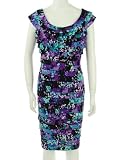 Adrianna Papell Mj Tuck Across Dress