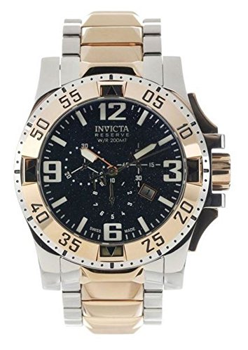 Invicta Men's 0204 Reserve Collection Excursion Chronograph Stainless Steel Watch