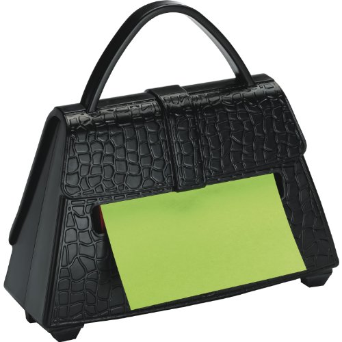 Post-it Notes, Pop-up Purse Dispenser, 3 x 3 Inches , Black (PD-654-US)
