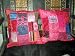 Christmas Gift-2 Pink Patch-work Sari Toss Pillow Cushion Covers Free Shipping