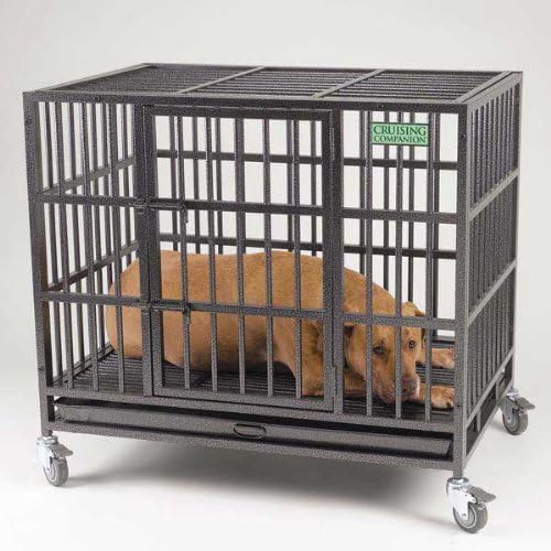 Cruising Companion Empire II Pet Cage, Medium, Graphite