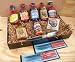 Kansas City Barbecue Sauce KC Combo Pack, Premium Gourmet Box Set [Includes 5 Bottles of Sauces, Seasoning Rub, Honey Cayenne Hot Sauce, Hot & Spicy Popcorn, Stainless Steel Tongs & 4 Premium Wood-Handled Steak Knives]
