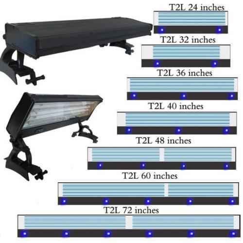 36'' Aquarium Light 192 Watt Compact w/ Lunar Moonlights Moon Reef Lighting 36'' Aquarium Light 192 Watt Compact w/ Lunar Moonlights Moon Reef Lighting