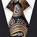 Shlax&Wing Multi-colored Paisley Dark Blue Neckties Men Tie Wedding Fashion