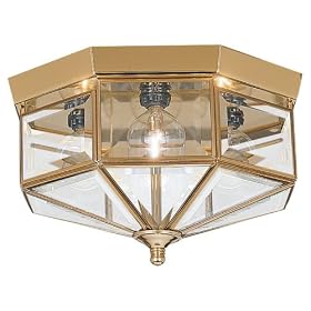 Sea Gull Lighting 7662-02 4-Light Hall and Foyer Ceiling Fixture, Clear Beveled Glass... by Sea Gull Lighting