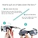 poshei P03 Polarized Sunglasses with 5 Set Lenses for Biking Fishing Driving