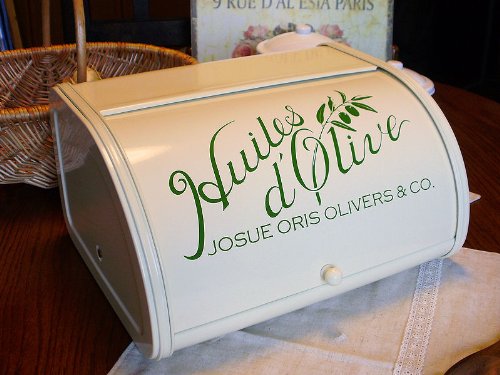 キッチン雑貨　ブレッド缶　JOSUE ORIS オリーブ　北欧カントリー　おしゃれでかわいい　人気のアンティーク調